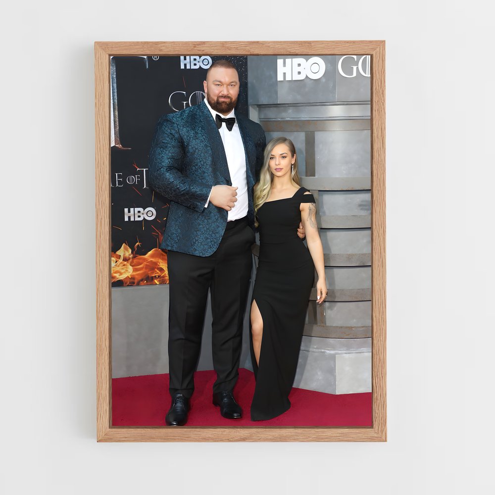Poster Hafthor bjornsson – affiche Powerlifting (vue 4)